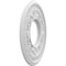 Ekena Millwork Baltimore Thermoformed PVC Ceiling Medallion (Fits Canopies up to 4 1/4"), 10"OD x 3 1/2"ID x 3/4"P CMP10BA - alternate 4